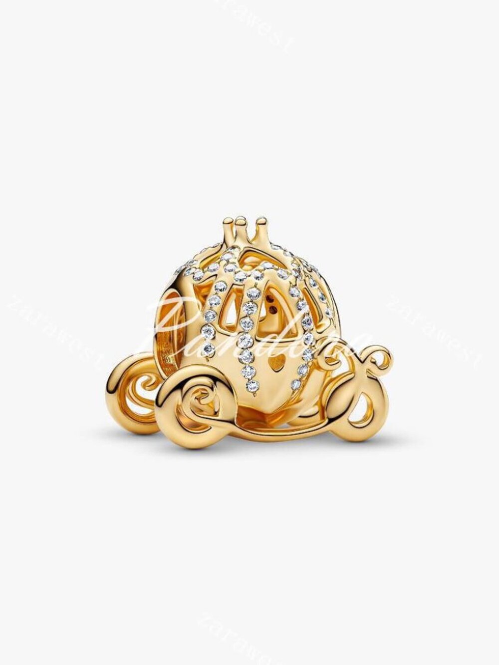 Pandora Disney Cinderella Sparkling Carriage Charm